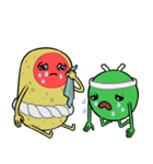 Veggie crew: Peter and Pato（個別スタンプ：8）