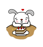 Mr. Rabbit Super cute！（個別スタンプ：37）