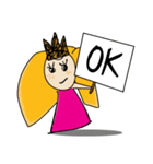 Princess is princess (basic)（個別スタンプ：2）