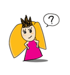 Princess is princess (basic)（個別スタンプ：3）