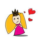 Princess is princess (basic)（個別スタンプ：5）