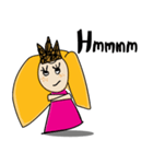 Princess is princess (basic)（個別スタンプ：6）