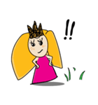 Princess is princess (basic)（個別スタンプ：8）