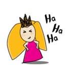 Princess is princess (basic)（個別スタンプ：21）