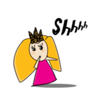 Princess is princess (basic)（個別スタンプ：24）