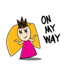 Princess is princess (basic)（個別スタンプ：25）