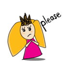 Princess is princess (basic)（個別スタンプ：34）