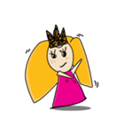 Princess is princess (basic)（個別スタンプ：35）