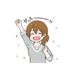 いろいろな女の子のためのスタンプ（個別スタンプ：1）
