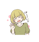 いろいろな女の子のためのスタンプ（個別スタンプ：2）