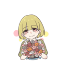 いろいろな女の子のためのスタンプ（個別スタンプ：14）