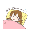 いろいろな女の子のためのスタンプ（個別スタンプ：25）