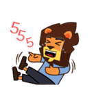 Bro Lion（個別スタンプ：6）