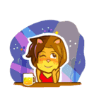 Bro Lion（個別スタンプ：20）