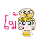 Miss. Yenni..Love dog..^^（個別スタンプ：39）