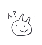 ゆるゆる脱力うさぎ（個別スタンプ：9）