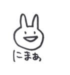 ゆるゆる脱力うさぎ（個別スタンプ：13）