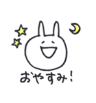 ゆるゆる脱力うさぎ（個別スタンプ：38）