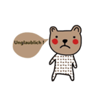 Bear is my favourite. (De Animated)（個別スタンプ：11）