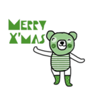 Happy Greeny Bear (Eng)（個別スタンプ：5）