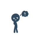 blue and purple（個別スタンプ：4）