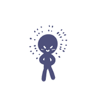 blue and purple（個別スタンプ：5）