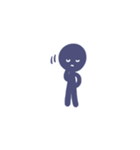 blue and purple（個別スタンプ：6）