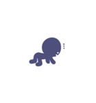 blue and purple（個別スタンプ：13）