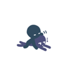 blue and purple（個別スタンプ：15）