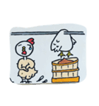 日替わり鶏（個別スタンプ：3）