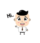 Businessman funny（個別スタンプ：1）