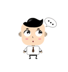 Businessman funny（個別スタンプ：4）