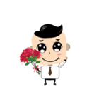 Businessman funny（個別スタンプ：6）