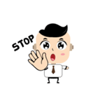 Businessman funny（個別スタンプ：10）