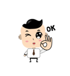 Businessman funny（個別スタンプ：11）