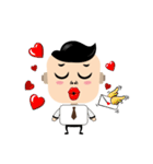 Businessman funny（個別スタンプ：15）