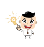 Businessman funny（個別スタンプ：16）
