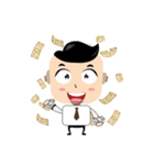 Businessman funny（個別スタンプ：18）