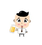 Businessman funny（個別スタンプ：23）