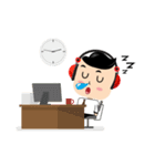 Businessman funny（個別スタンプ：24）