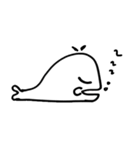 Black Whale（個別スタンプ：3）
