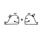 Black Whale（個別スタンプ：9）