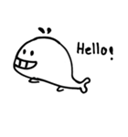 Black Whale（個別スタンプ：30）