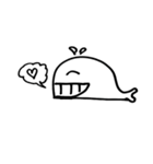 Black Whale（個別スタンプ：32）
