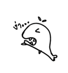 Black Whale（個別スタンプ：34）