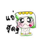 >> My name is.Yani..*_*（個別スタンプ：38）