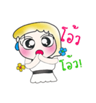 Hi！ My name is Joy..^_^...（個別スタンプ：4）