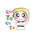 Hi！ My name is Joy..^_^...（個別スタンプ：17）