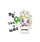 ^__^ ！ My name is Joy.. Dog..（個別スタンプ：24）