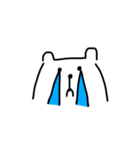しろいろのくま（個別スタンプ：1）